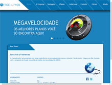 Tablet Screenshot of freenetweb.com.br